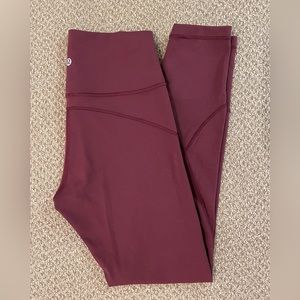 Lululemon In Movement 7/8 Tight *Everlux 25”